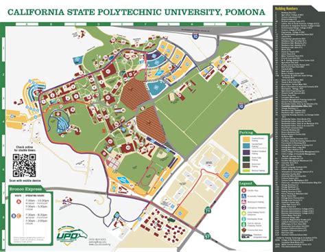 MAP Map of Cal Poly Pomona